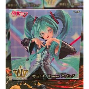 TAITO Hatsune Miku T-most Figure Anime & Manga Collectible Statue
